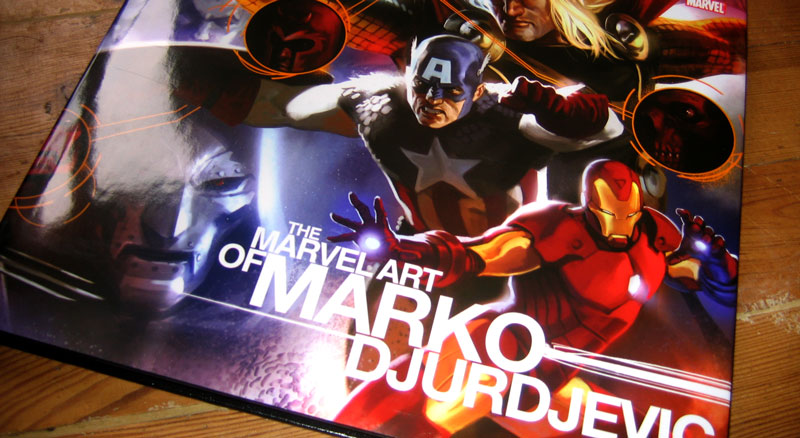 artbook the Marvel art of Marko Djurdjevic