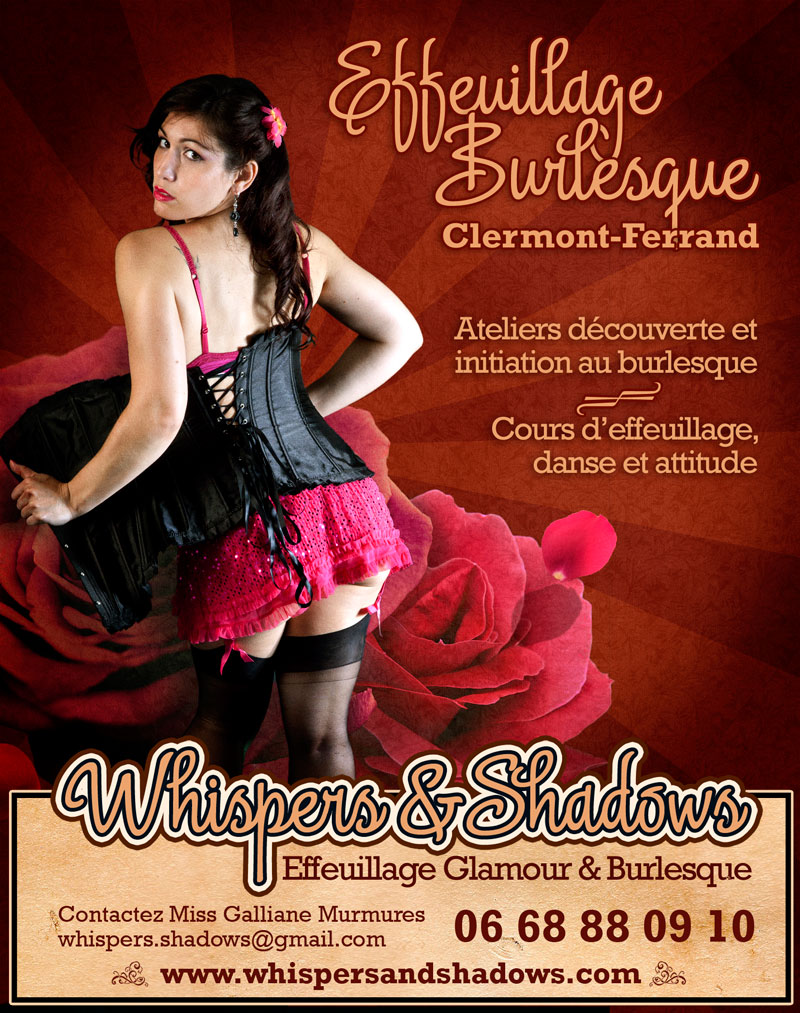 Whispers and shadows, effeuillage burlesque