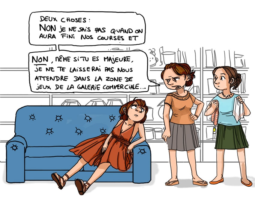 Je suis brimée…