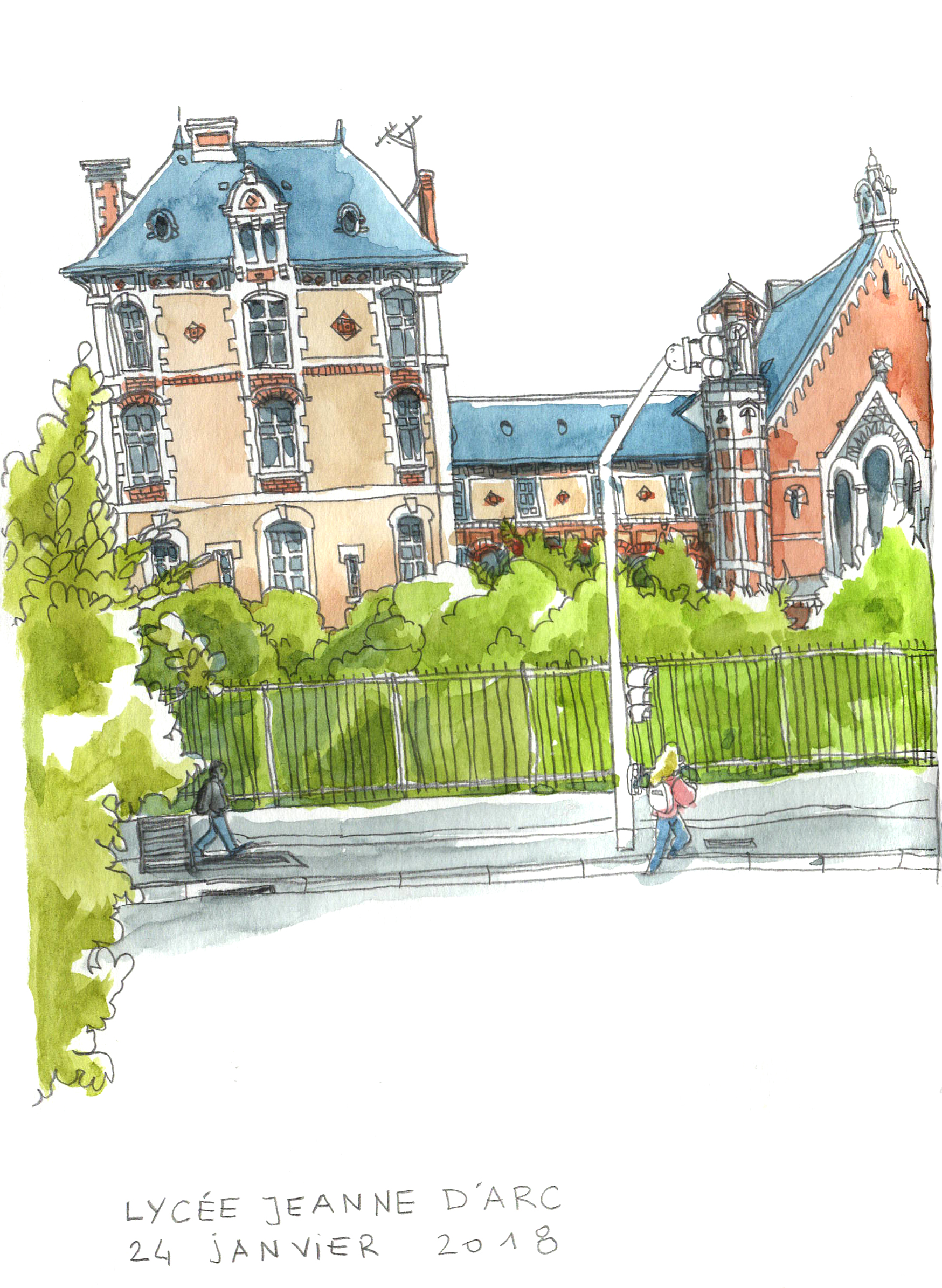 Jardin Lecoq et centre Jaude 2